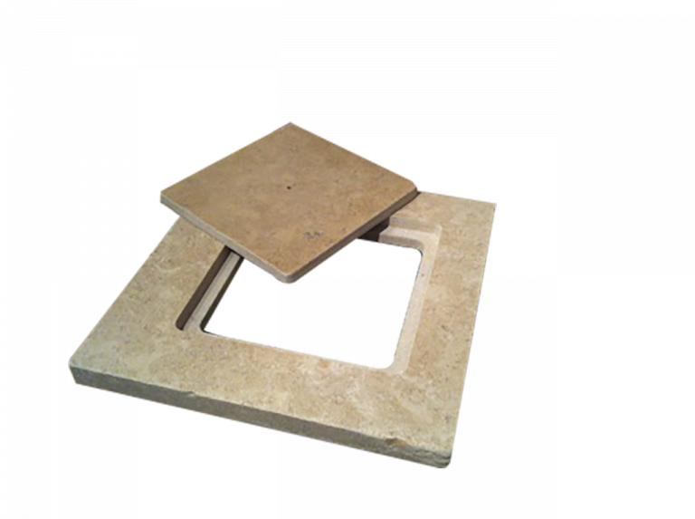 Skimmer lid open Cranbourne Stone