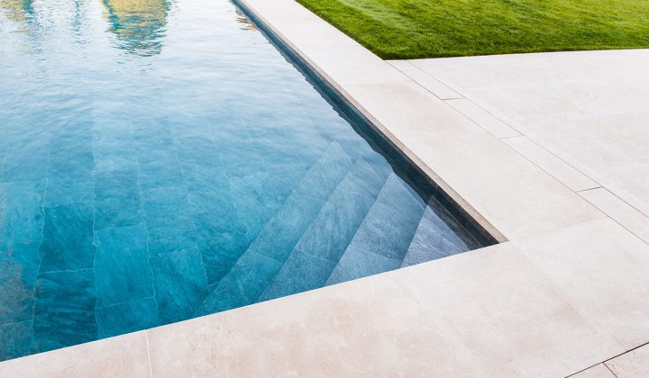 Porcelain Tiles for Swimming Pool Surrounds - Cranbourne Stone